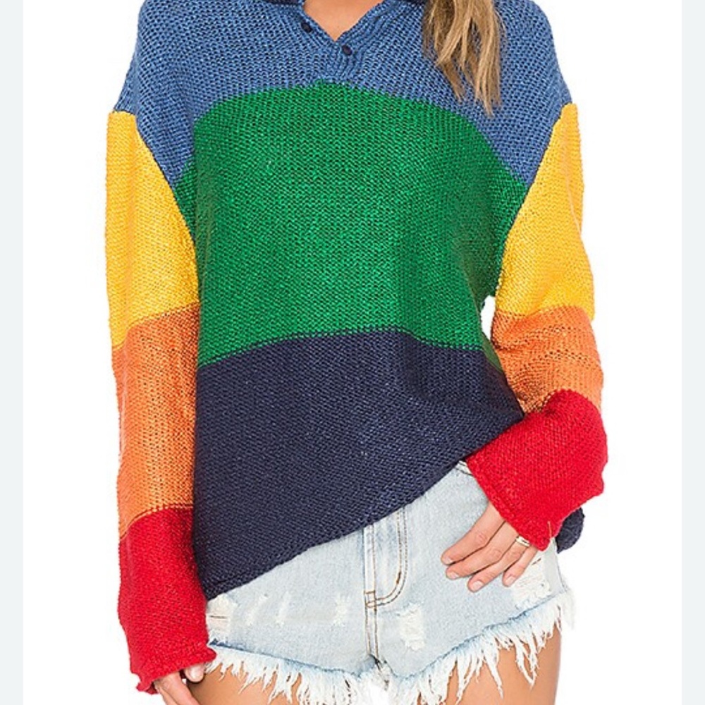 UNIF | Caleb Multicolor Striped Sweater